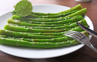 garlic asparagus with lime recipe