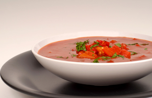 roasted red capsicum and tomato soup recipe