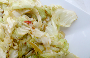 stir-fried cabbage recipe